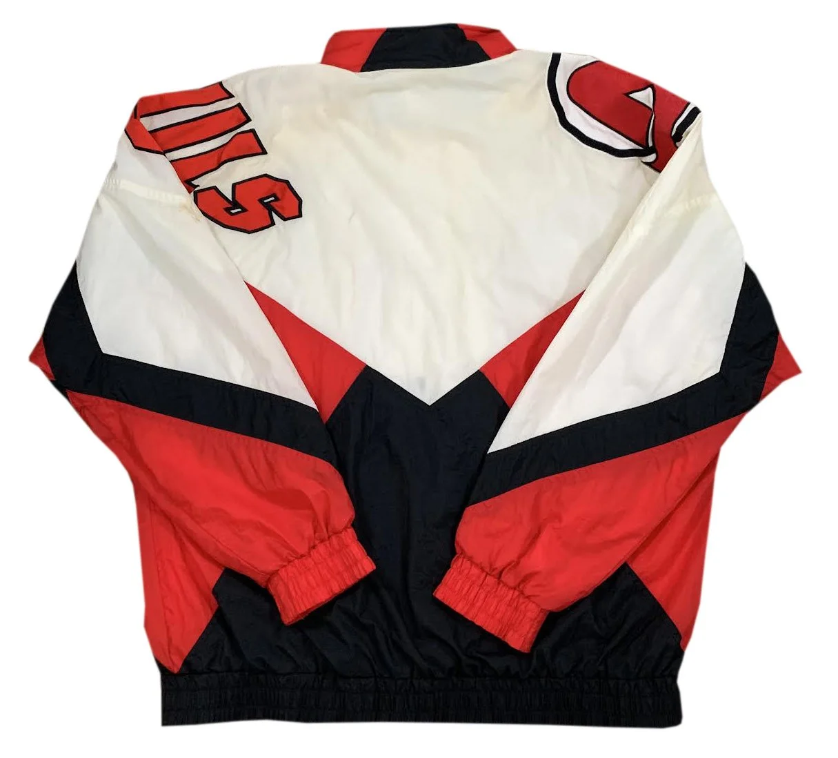 Vintage Apex One New Jersey Devils Windbreaker Jacket (Size XL